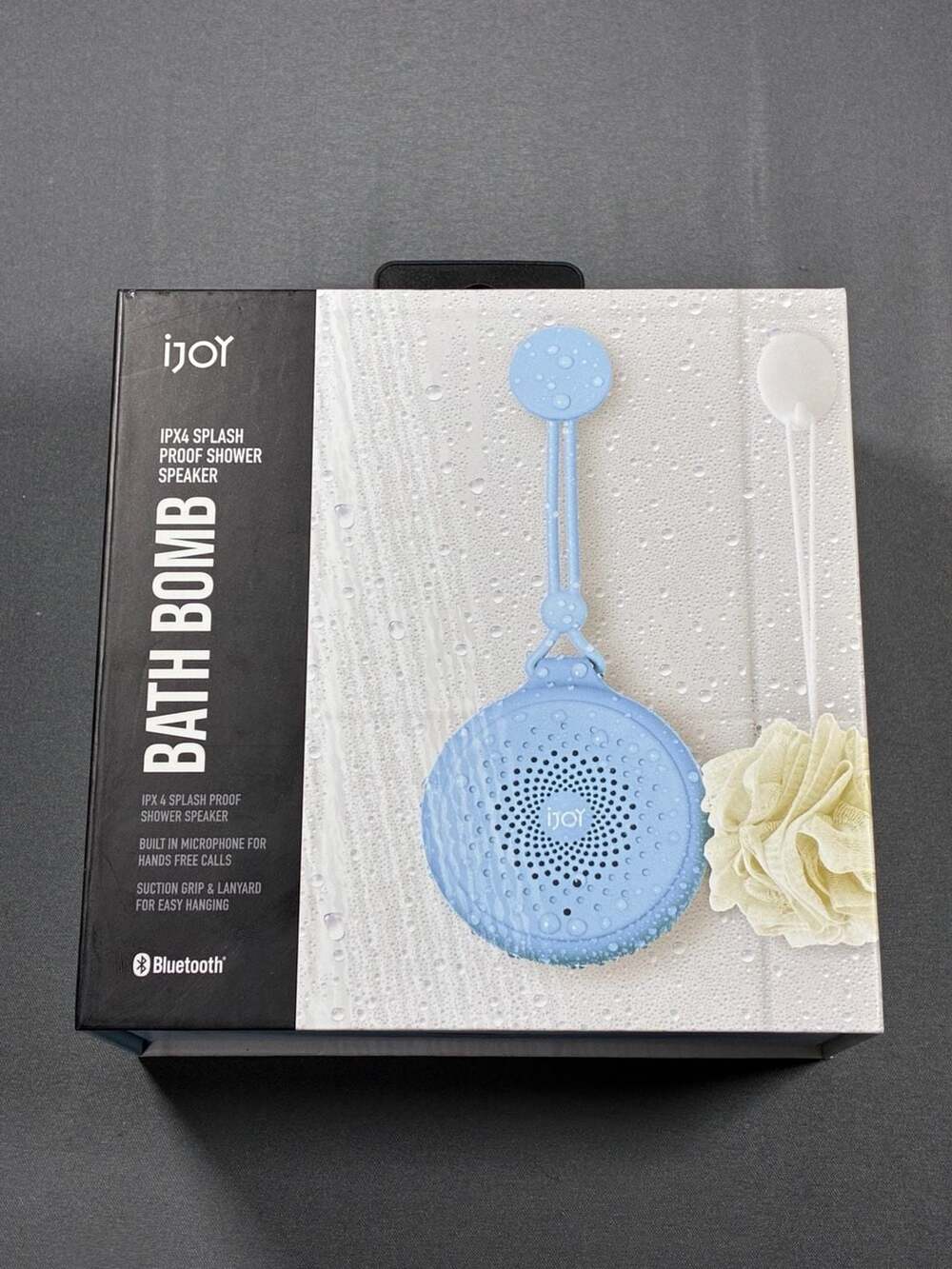 iJoy Mist Bluetooth IPX4 Splash Proof Shower Speaker